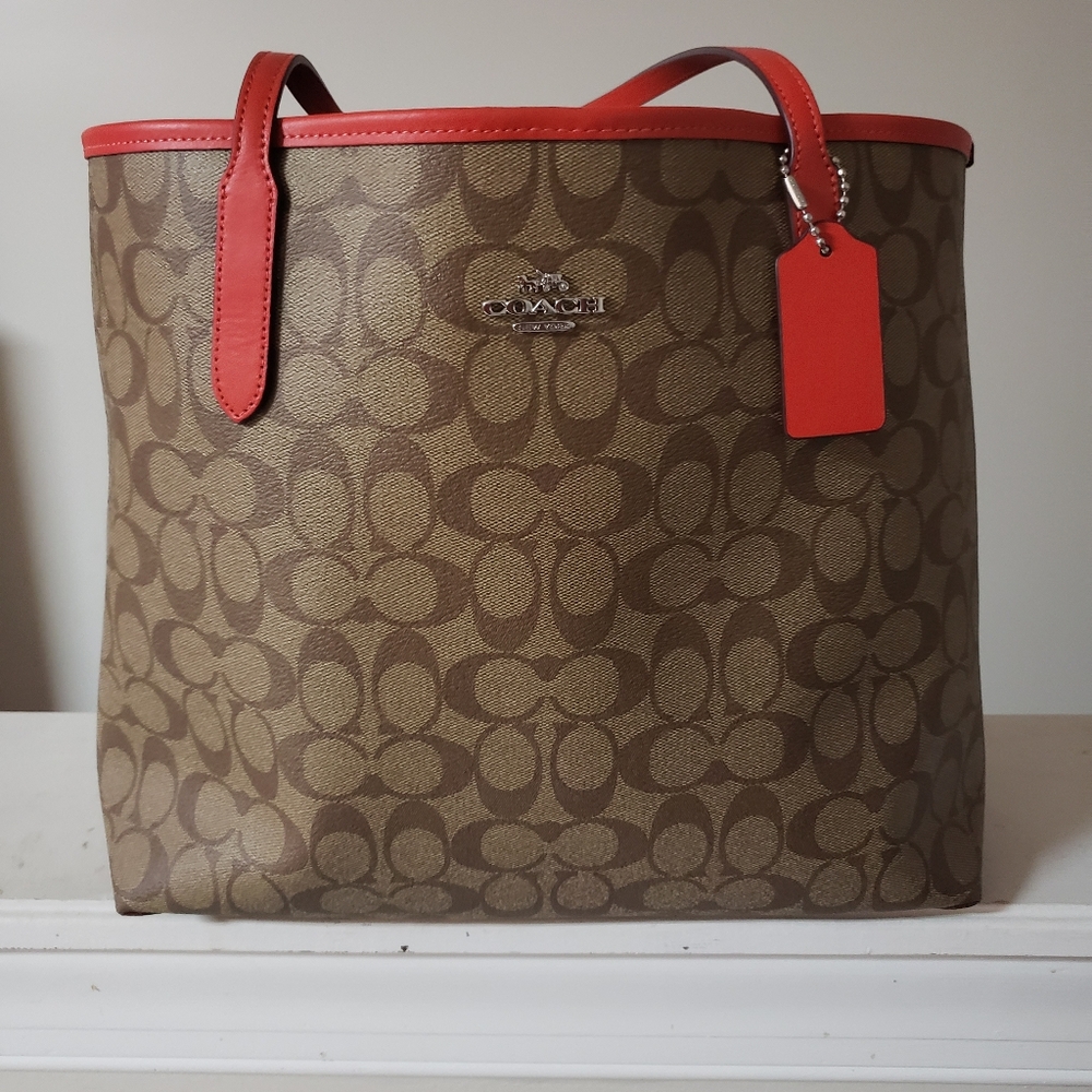 Coach city tote